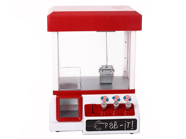 Arcade Claw Machine Mini Candy Prize Grabber Dispenser Vending Machine Toy