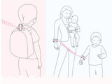 2-in-1 Child Safety Harness & Wrist Link