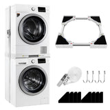 Adjustable Washer Dryer Stacking Kit Washing Machine Rack Stacker