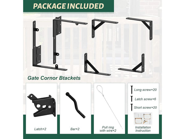 Fence Gate Assembly Kit