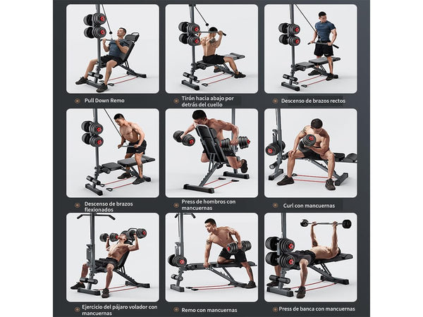 Multifunctional Exercise Bench