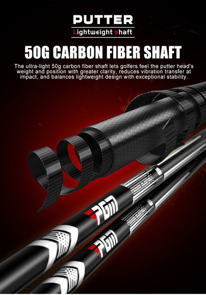 Low Torque Golf Putter, PGM Center Shafted Putter TUG101