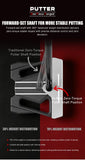 Low Torque Golf Putter, PGM Center Shafted Putter TUG101