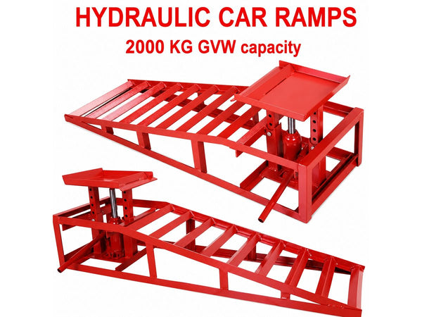 Hydraulic Car Ramps 4Ton Pair