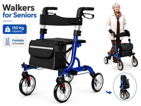 Folding Rollator Walker