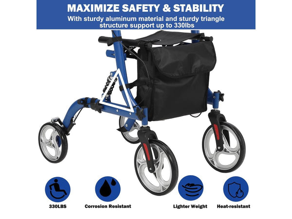 Folding Rollator Walker