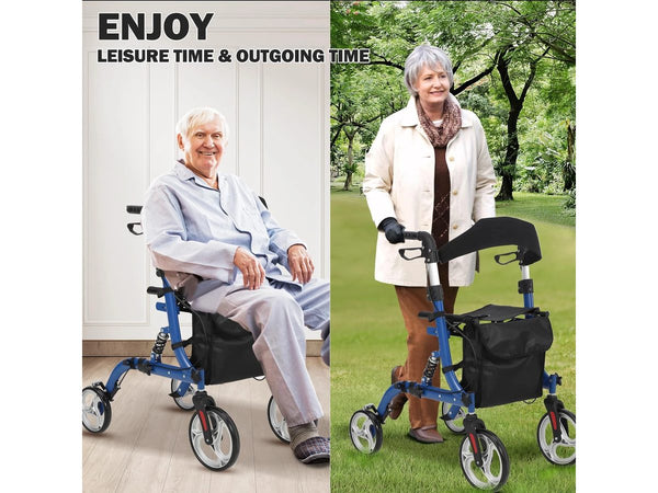 Folding Rollator Walker