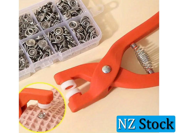 50PCS Snap Button Kit