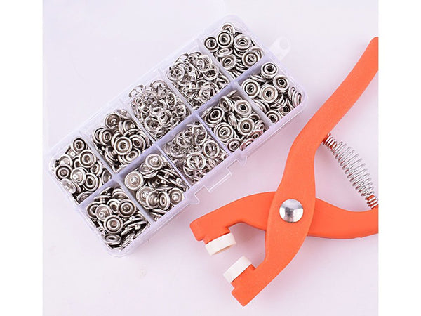 50PCS Snap Button Kit