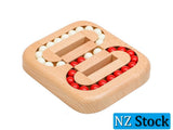 Wooden Labyrinth Bead Puzzle