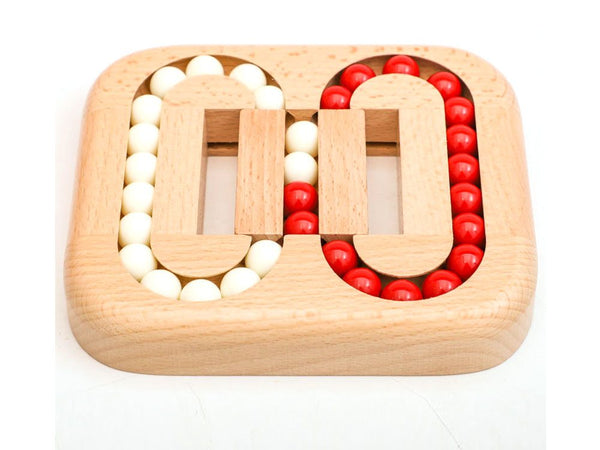 Wooden Labyrinth Bead Puzzle