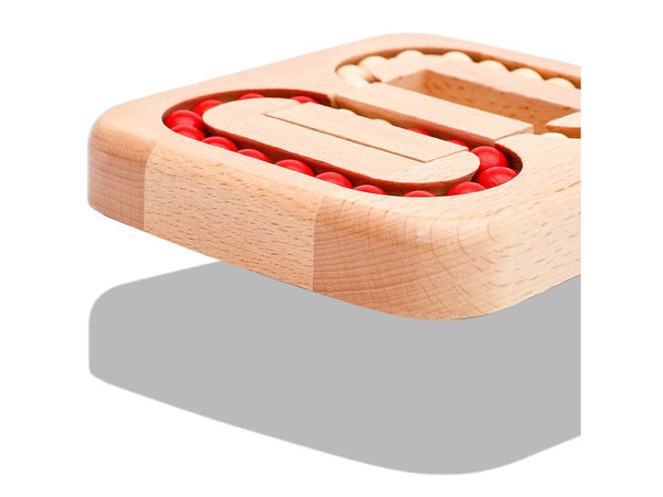 Wooden Labyrinth Bead Puzzle