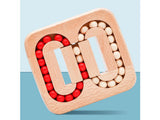 Wooden Labyrinth Bead Puzzle