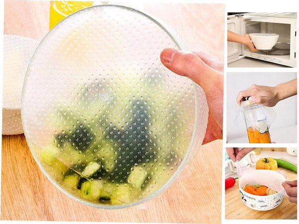 Reusable Silicone Cling Wrap 1PCS 200x200mm
