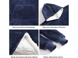 Warm Hoodie TV Blanket