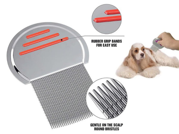 Stainless Steel Lice Comb for Head Lice and Nit Removal