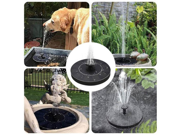 Solar Powered Water Pump Fountain