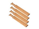 4pcs Drawer Divider Bamboo Adjustable Drawer Organizers