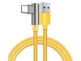 NZ 6A USB-C Gaming Cable 1.8m - 90° Angle, 120W Fast Charge