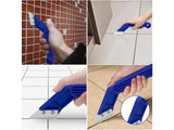 Tile Grout Cleaning Scraper Tool with 2 Replacement Blades