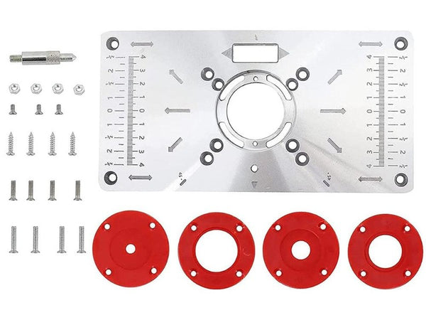 Router Table Insert Plate Trimmer Engraving Machine Tool