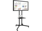 Mobile TV Stand with Wheels for 32"-65" TVs