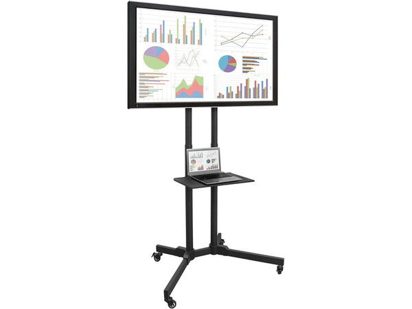 Mobile TV Stand with Wheels for 32"-65" TVs