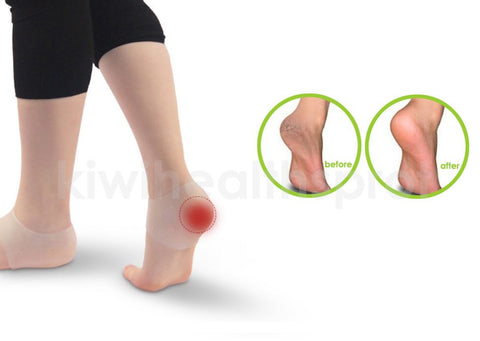 2x Foot Heel Protector Moisturizing Anti-Cracking