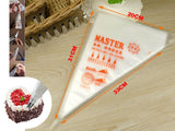 100pc Disposable Icing & Piping Bags for Baking