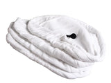4pcs Washable Microfiber Pads for H2O Steam Mop
