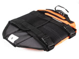Orange Dog Swimsuit Life Jacket - Size S