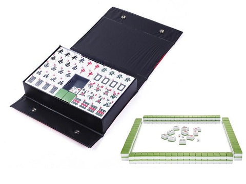 Mahjong Set With Numbers and Letters