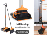 Adjustable Broom and Dustpan Set