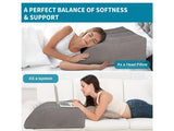Inflatable Leg Foot Rest Pillow Cushion for Travel & Home