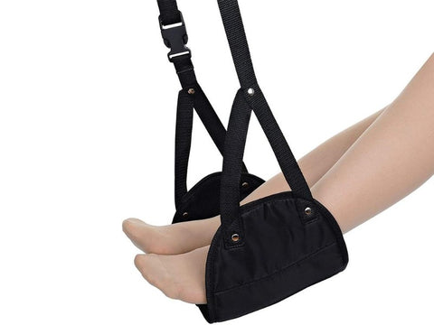Travel Footrest Hammock Adjustable Height Foot Rest Hammock