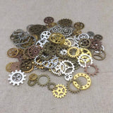 200g Assorted Steampunk Gears Clock Watch Wheel Set