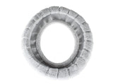 Soft and Warm Fabric Toilet Seat Cover-Light Grey