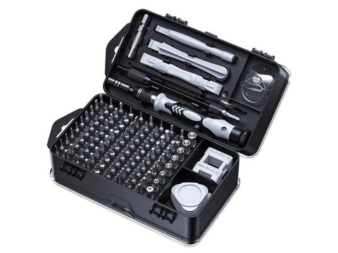 115-in-1 Precision Screwdriver Set with Magnetic Bits & Case