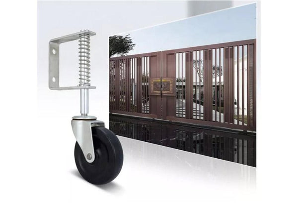 Spring-Loaded Gate Caster Wheel 100mm, 70kg Load