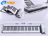 61 Keys Flexible Roll-up Electronic Piano Keyboard
