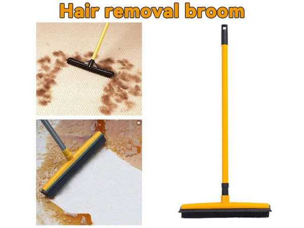 Rubber Broom Pet Hair Removal
