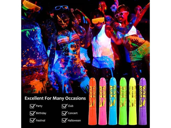 Glow in The Dark Body Face Paint Neon