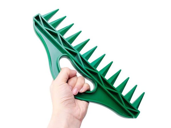 Handheld Row Seeder Garden Seed Spacing Tool Hole Puncher