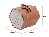 6-Slot Foldable Travel Sunglasses Organizer & Hanging Case