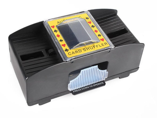 2-Deck Automatic Card Shuffler for Poker & Games