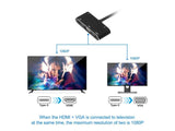 5 in 1 USB 3.0 Type C to HDMI VGA Hub Adapter