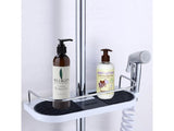 Bathroom Shower Rod Tray Storage Caddy