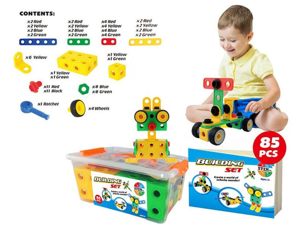85pcs Educational Construction Engineering Building Blocks
