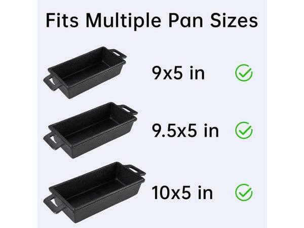 Reusable Silicone Bread Loaf Pan Liner Mat (49x25cm)