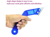 Tile Grout Cleaning Scraper Tool with 2 Replacement Blades